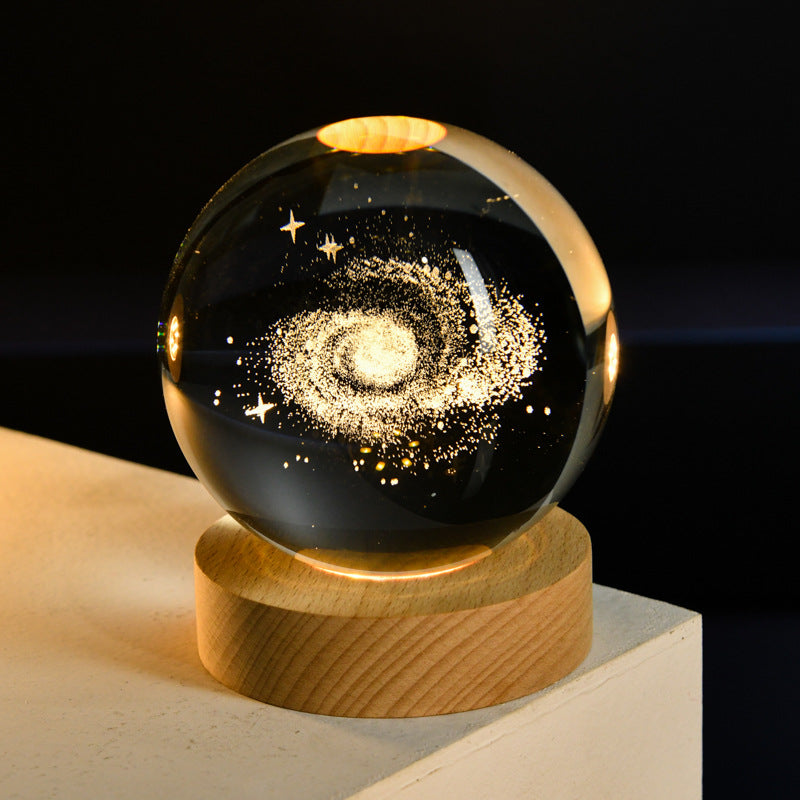 Lámpara esfera de cristal
