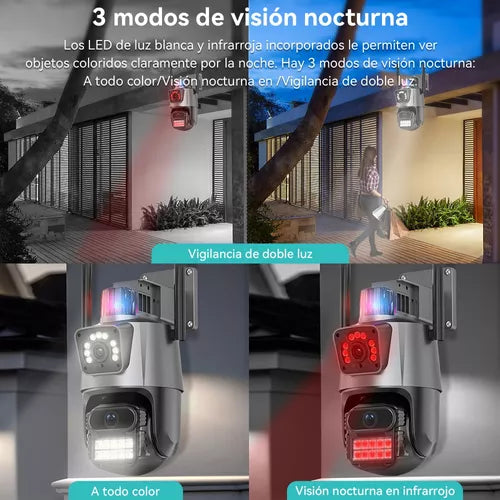 GuardianEye Pro™ - Cámara de seguridad IP Wifi