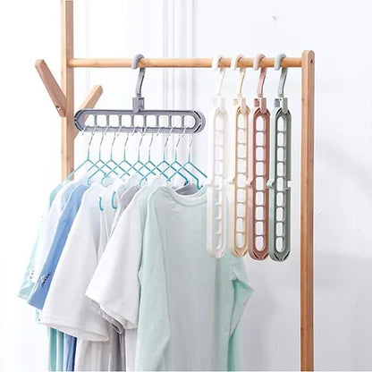Gancho 9 en 1 colgador ropa (Pack 5 unidades)