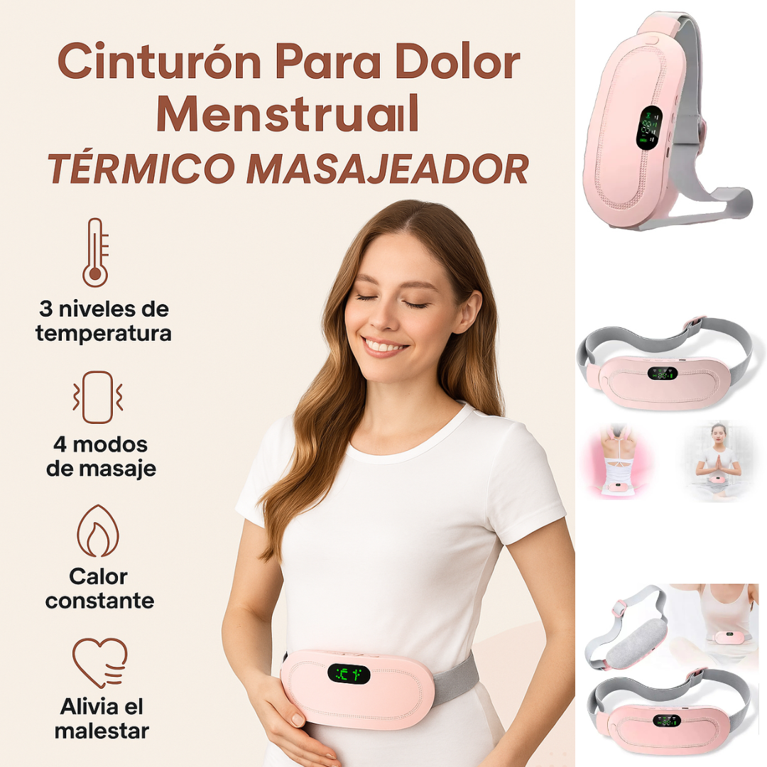 AuraBelt™ Cinturón Térmico Dolor Menstrual