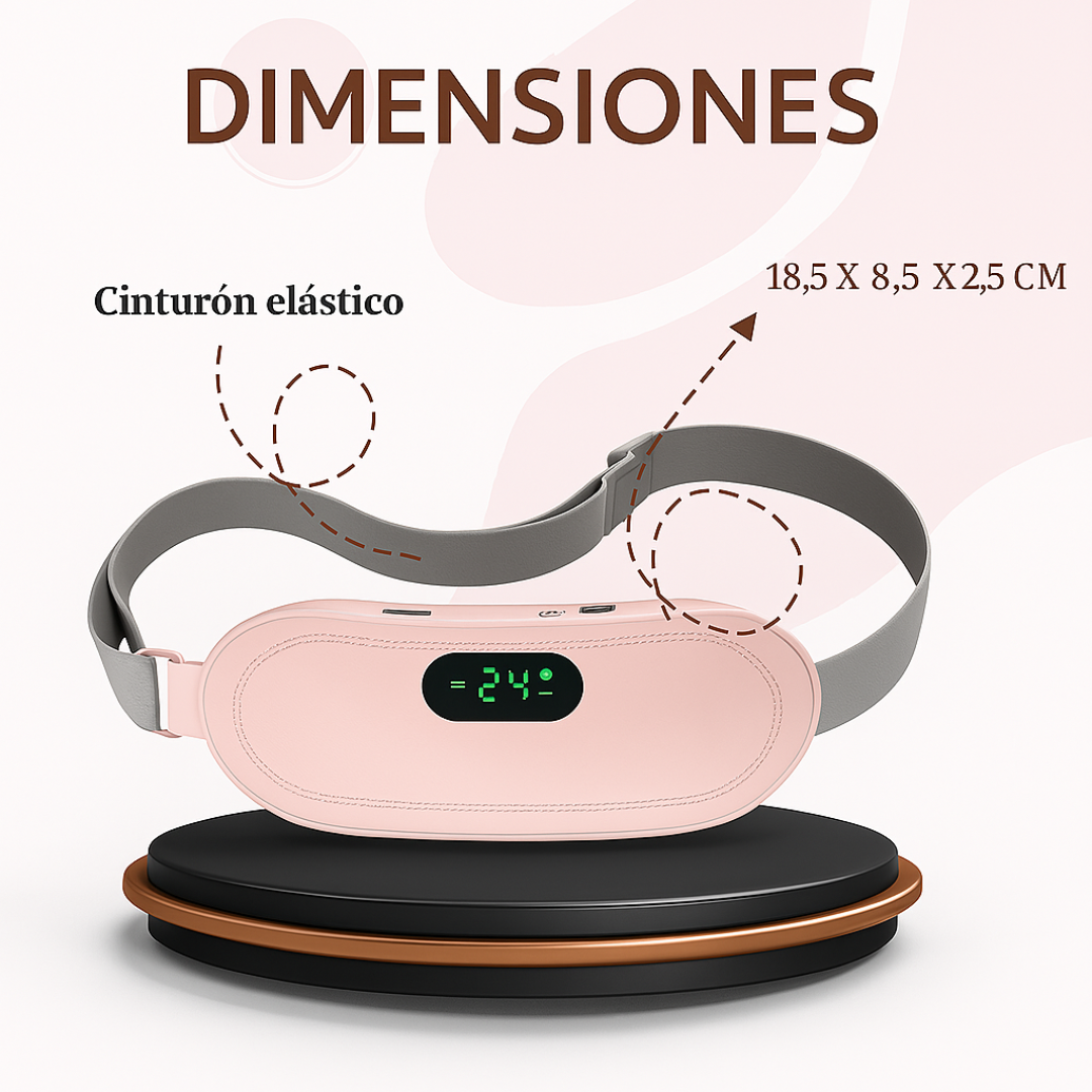 AuraBelt™ Cinturón Térmico Dolor Menstrual
