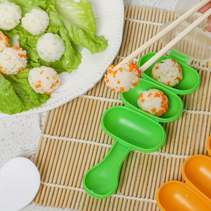 RiceCube™ Moldes bolitas de arroz perfectas (3 unidades)