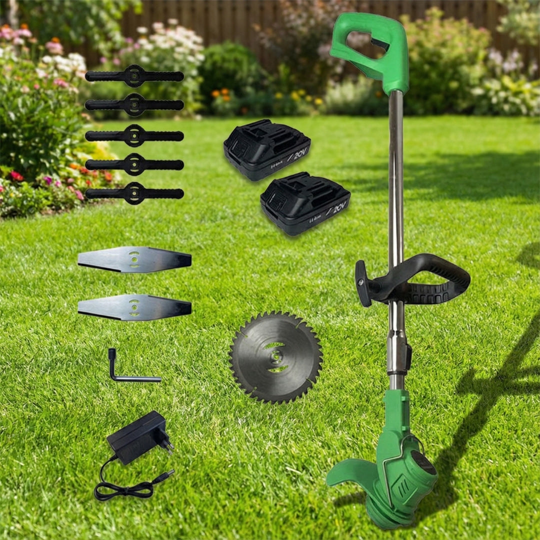 TurboTrim - Cortacésped Inalámbrico 48v (2 baterías)