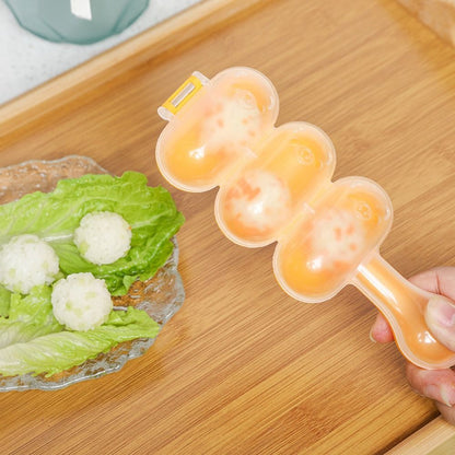 RiceCube™ Moldes bolitas de arroz perfectas (3 unidades)