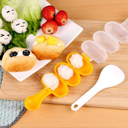 RiceCube™ Moldes bolitas de arroz perfectas (3 unidades)