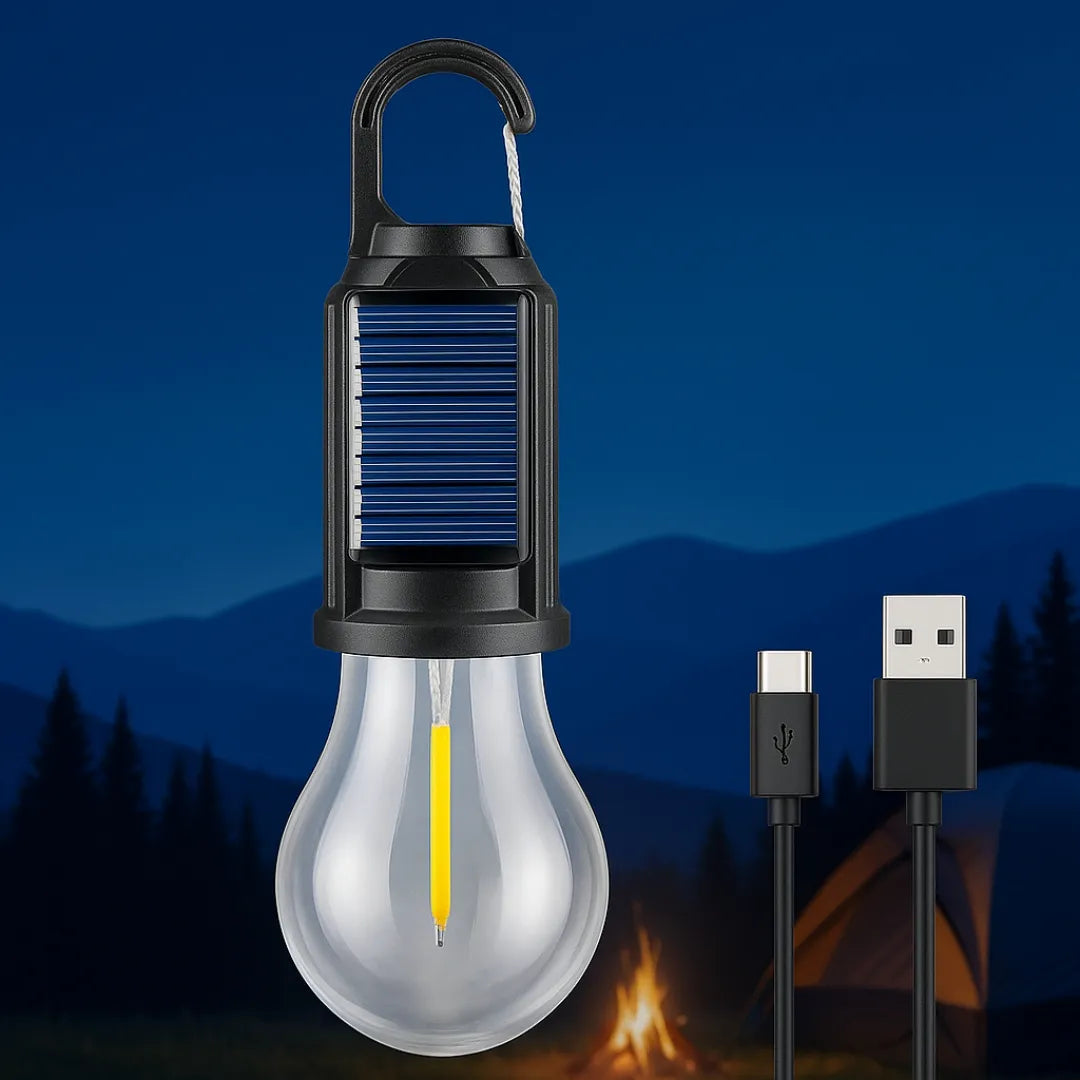 EcoGlow - Ampolleta solar (Pack 2 unidades)