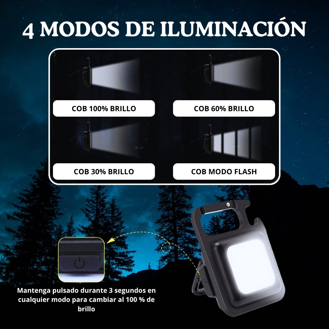 LumiKey™ - Llavero Mini linterna LED (Pack de 2 unidades)