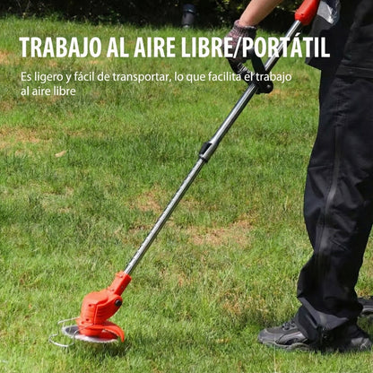 TurboTrim - Cortacésped Inalámbrico 48v (2 baterías)