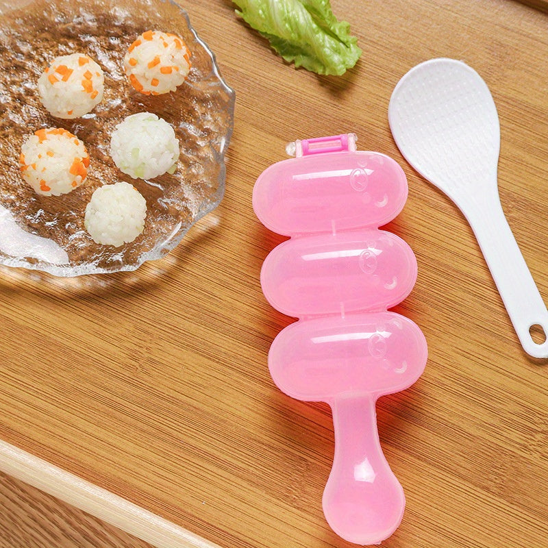 RiceCube™ Moldes bolitas de arroz perfectas (3 unidades)