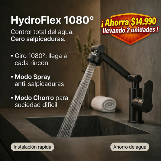 HydroFlex 1080° - Grifo multifuncional