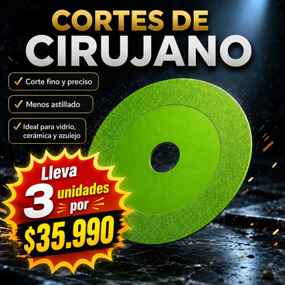 ✨ GlassCut™ Diamond Pro - Disco cortador de vidrio y cerámica (Pack)
