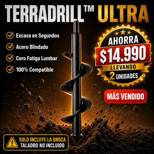 TerraDrill™ Ultra - Broca Ahoyador Para Plantar Jardin