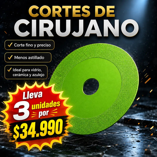 ✨ GlassCut™ Diamond Pro - Disco cortador de vidrio y cerámica (Pack)