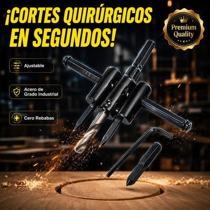 CircleMaster™ Pro - Broca ajustable cortador de agujeros