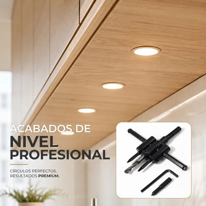CircleMaster™ Pro - Broca ajustable cortador de agujeros