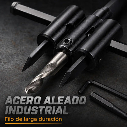 CircleMaster™ Pro - Broca ajustable cortador de agujeros