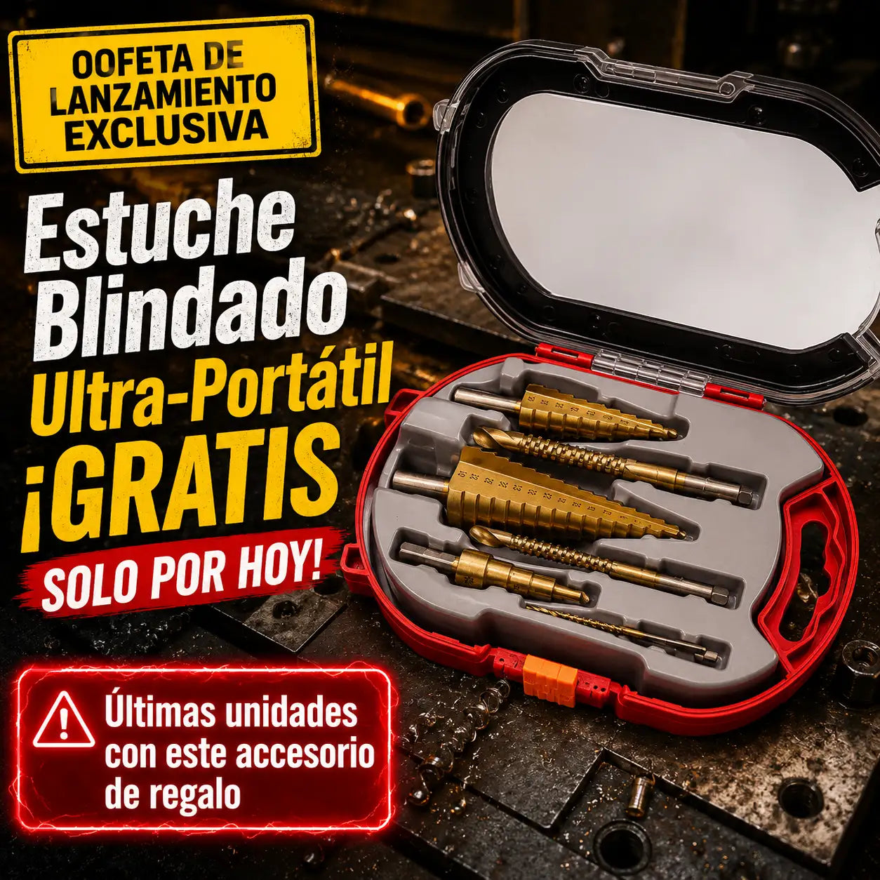 TitanDrill™ - Brocas escalonadas
