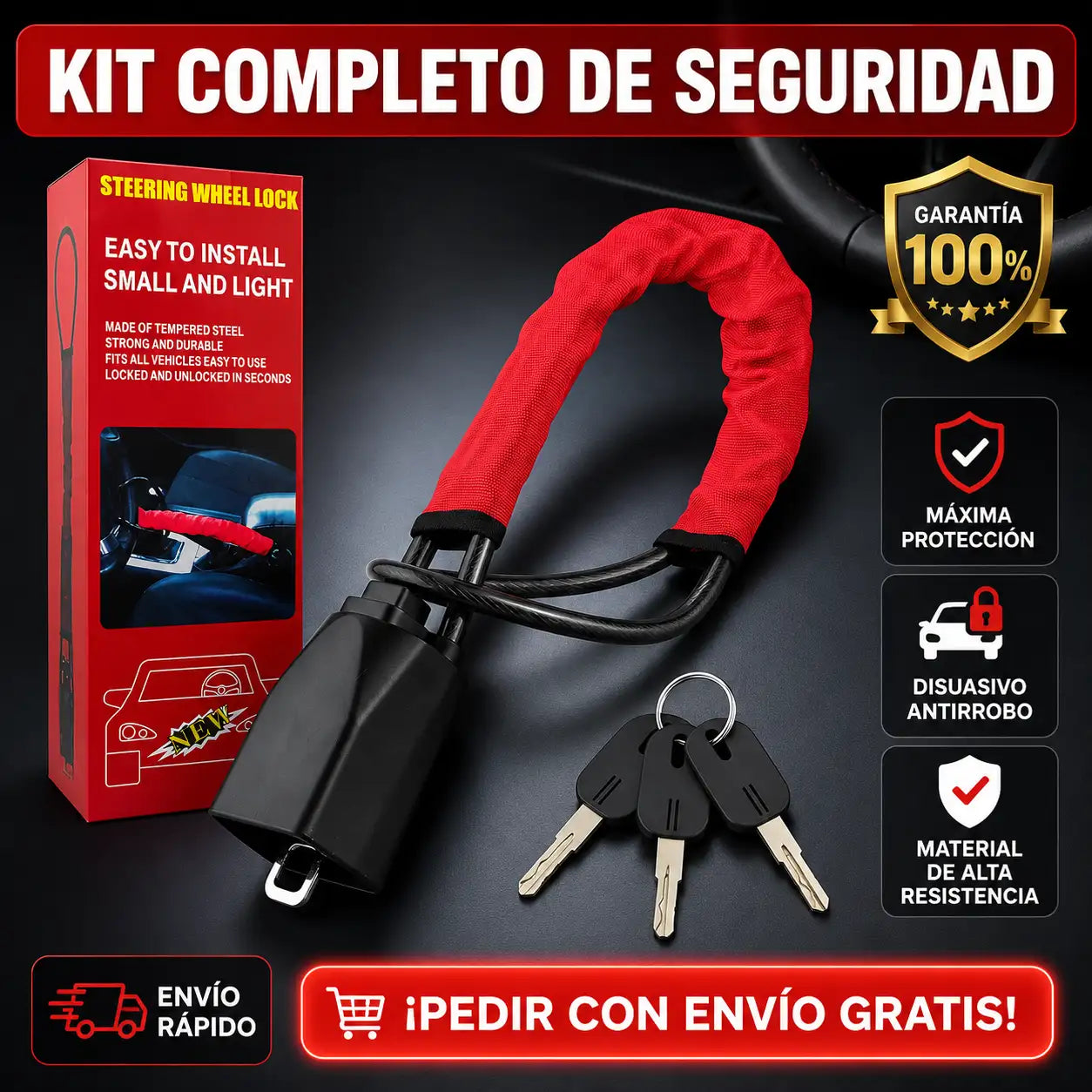 ArmorGrip™ - Traba Volante Al Cinturón De Seguridad