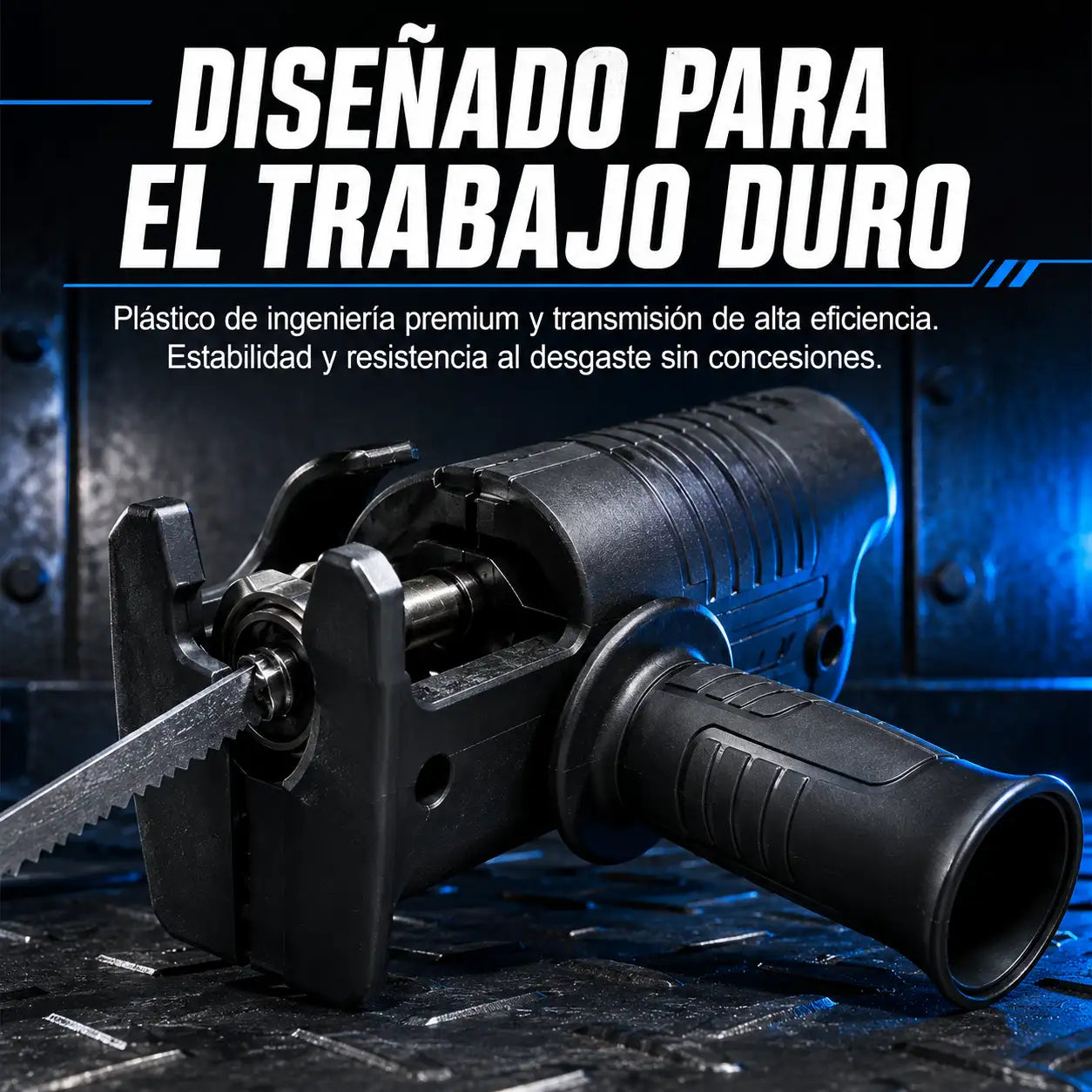 SawMaster™ Pro - Adaptador de sierra para taladro