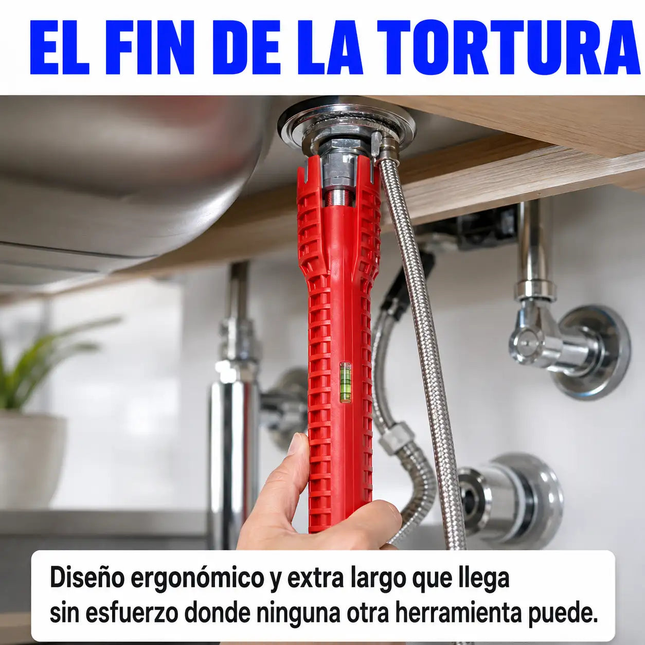 PlumbMax™ Pro - Llave Multifuncional de Gasfitería