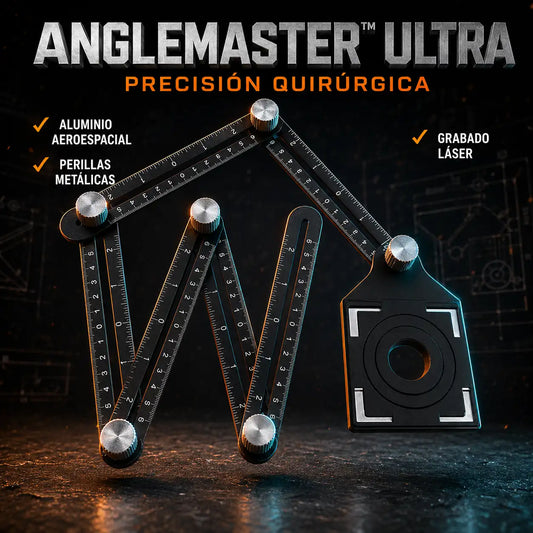 AngleMaster™ - Regla Multiángulo De Aluminio