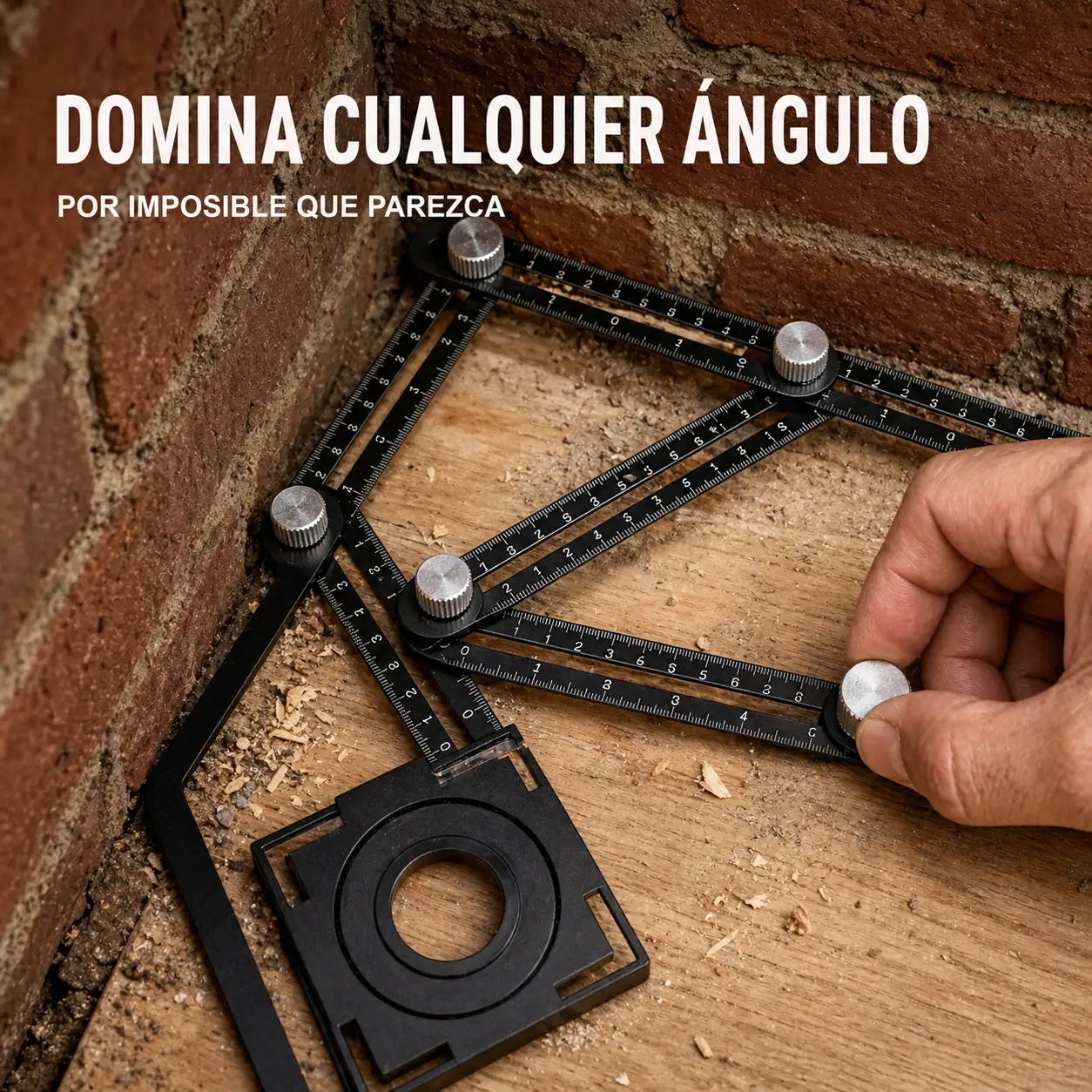 AngleMaster™ - Regla Multiángulo De Aluminio