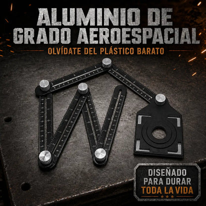 AngleMaster™ - Regla Multiángulo De Aluminio