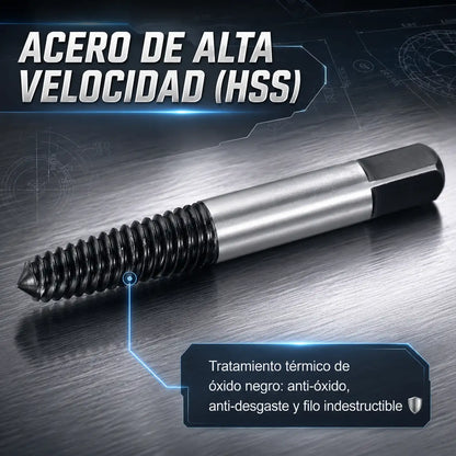 ScrewOut™ - Kit 5 Extractores de Pernos