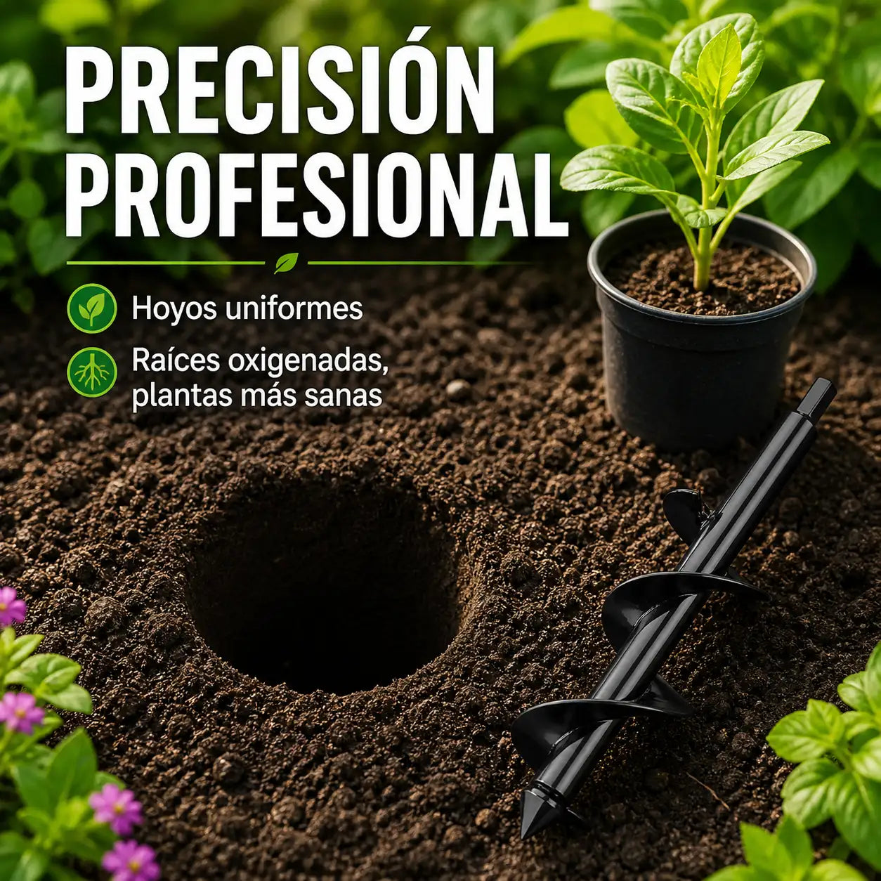 TerraDrill™ Ultra - Broca Ahoyador Para Plantar Jardin