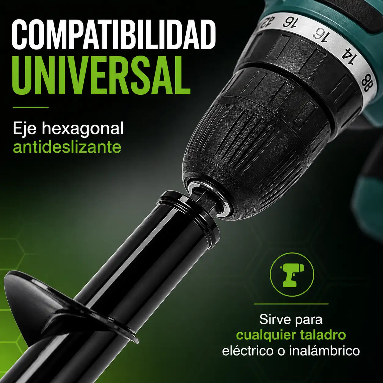 TerraDrill™ Ultra - Broca Ahoyador Para Plantar Jardin