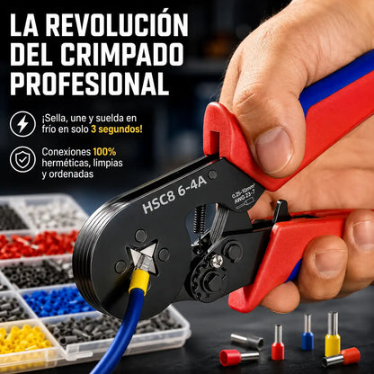 CrimpMaster™ - Alicate Crimpeadora + 1200 terminales