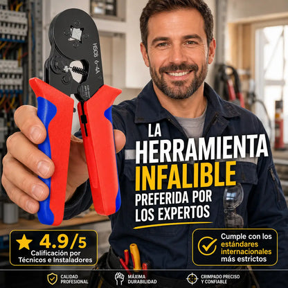 CrimpMaster™ - Alicate Crimpeadora + 1200 terminales