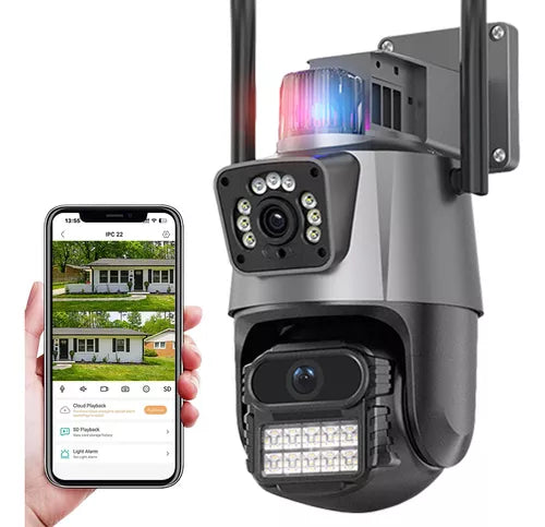 GuardianEye Pro™ - Cámara de seguridad IP Wifi