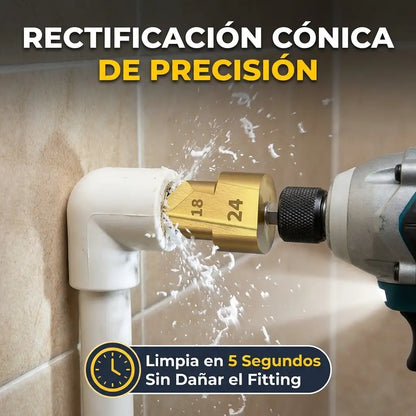 PipeFix™ Pro - Broca para recuperar conexiones de tubo pvc (Set de 3 brocas)