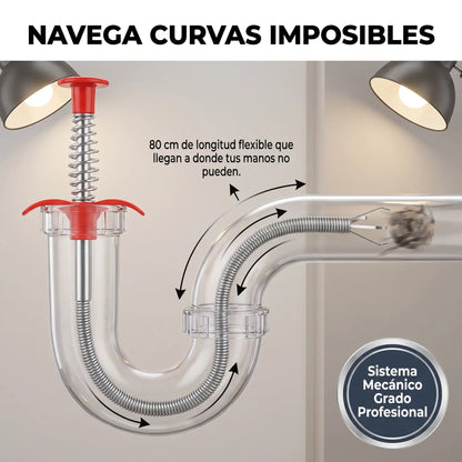 FlexiGrip™ Pro - Pinza destapa cañerías