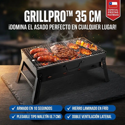 GrillPro™ - Parrilla Plegable