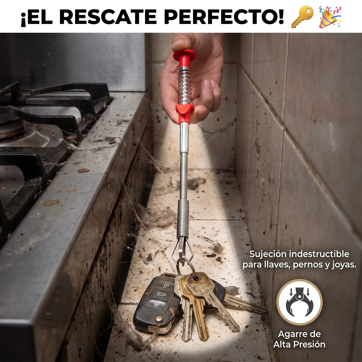 FlexiGrip™ Pro - Pinza destapa cañerías