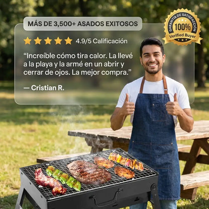 GrillPro™ - Parrilla Plegable