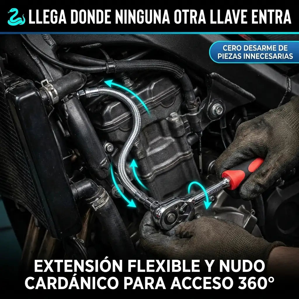 TorquePro™ - Kit de 46 herramientas mecánicas