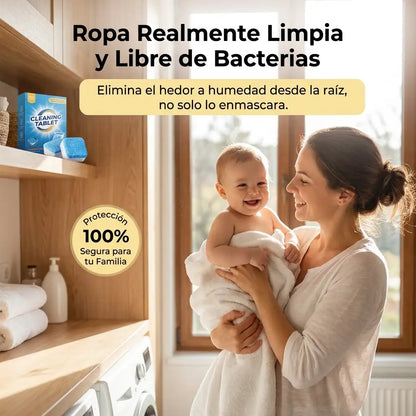 WashClean™ Pro - Pastillas Limpiadoras Para Lavadoras