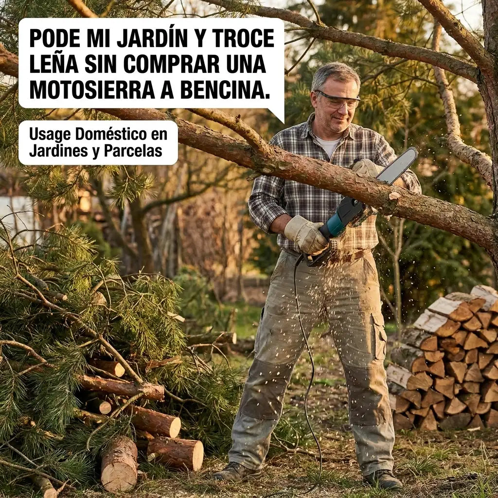 SawMaster™ Turbo - Adaptador motosierra para galletero o esmeril