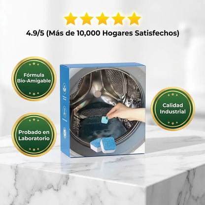 WashClean™ Pro - Pastillas Limpiadoras Para Lavadoras