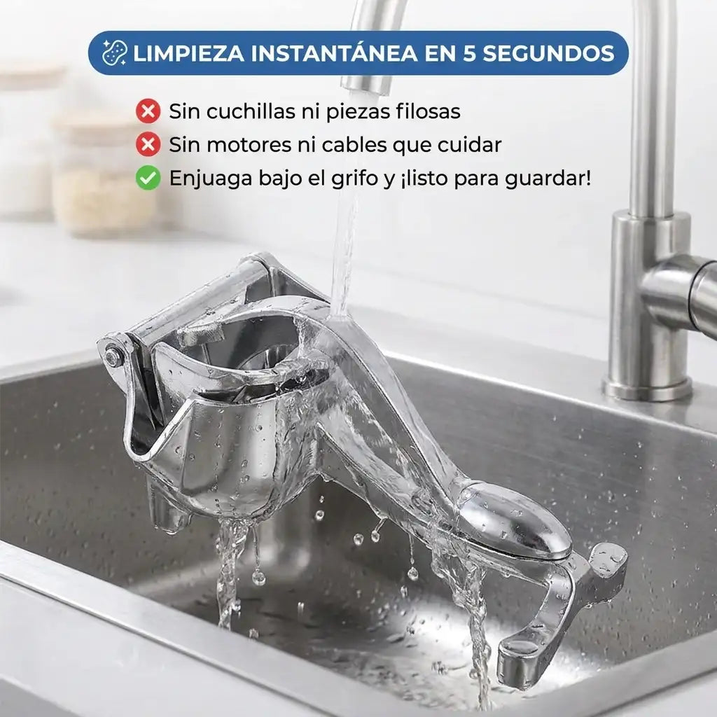 JuiceMaster™ Pro - Exprimidor de frutas metálico