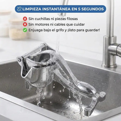 JuiceMaster™ Pro - Exprimidor de frutas metálico