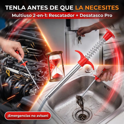 FlexiGrip™ Pro - Pinza destapa cañerías