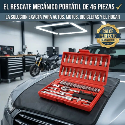 TorquePro™ - Kit de 46 herramientas mecánicas