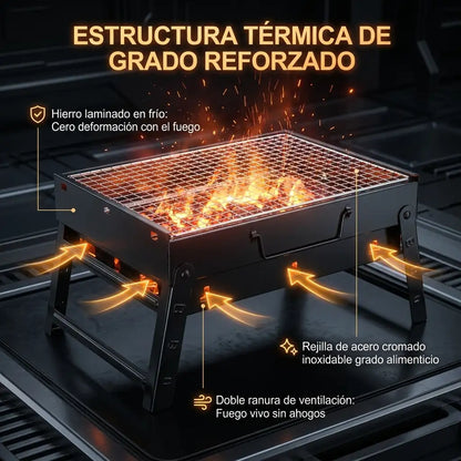 GrillPro™ - Parrilla Plegable