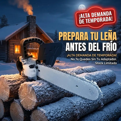 SawMaster™ Turbo - Adaptador motosierra para galletero o esmeril