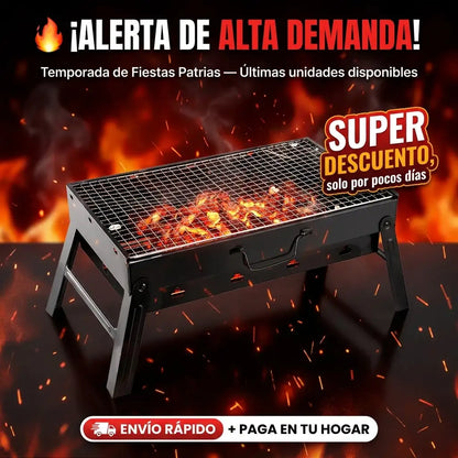 GrillPro™ - Parrilla Plegable