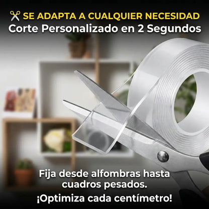 NanoGrip™ Pro - Cinta adhesiva doble contacto (Pack 2 unidades)